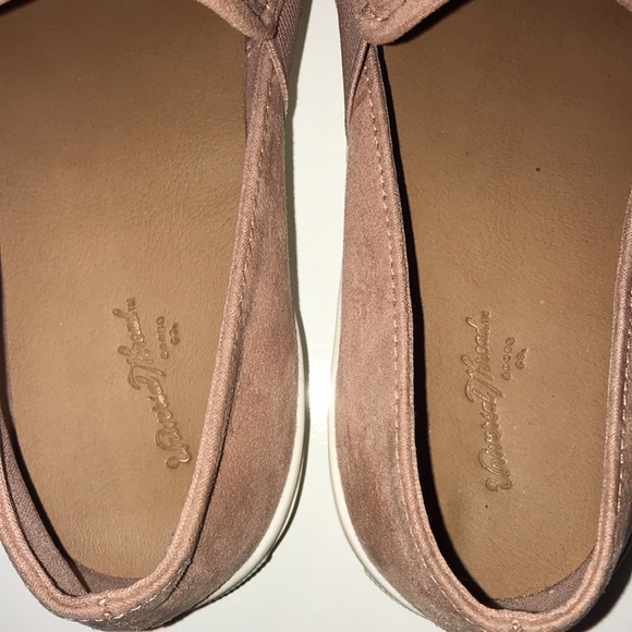 Universal Thread Goods Co Shoes Suede Feel Slip Ons Dusty Rose Pink Size… - Picture 8 of 9